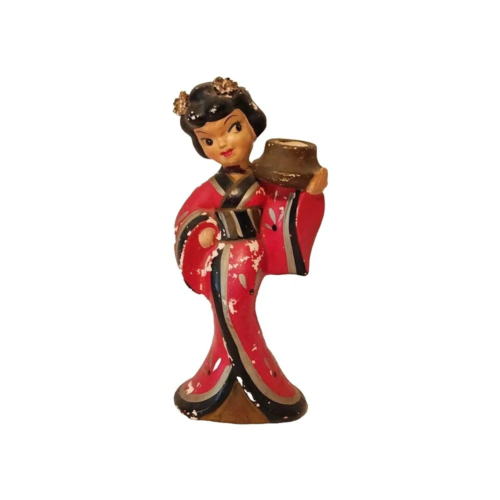 Kreiss‎ Company Oriental Lady  Candle Holder